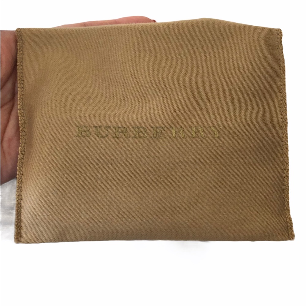 BURBERRY SILVER SMALL CHECK ENVELOPE CARD WAL - Picture 7 of 9
